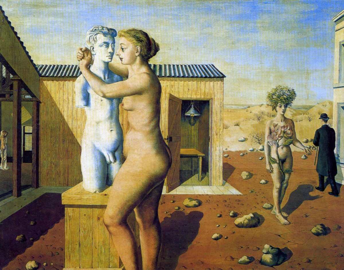 1939 Paul Delvaux, Pygmalion.jpg